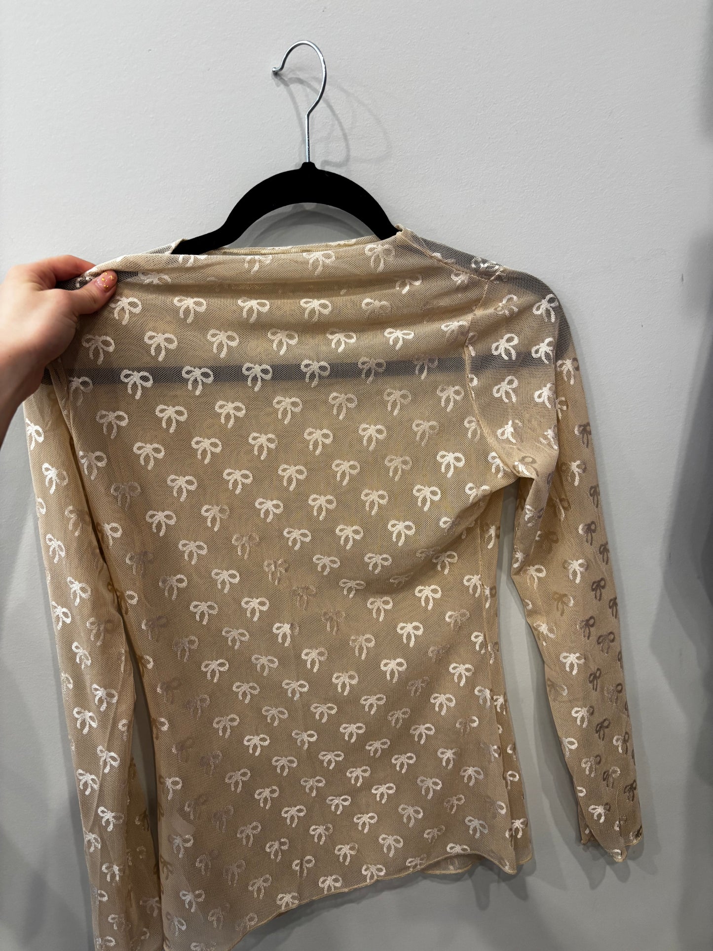 Lacey Bow Undershirt
