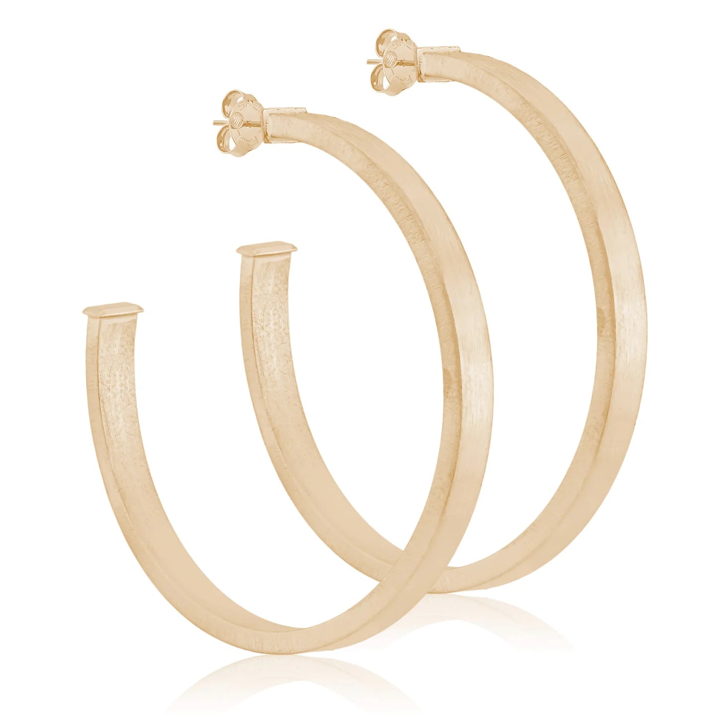 SMALL LUNARIA HOOPS
