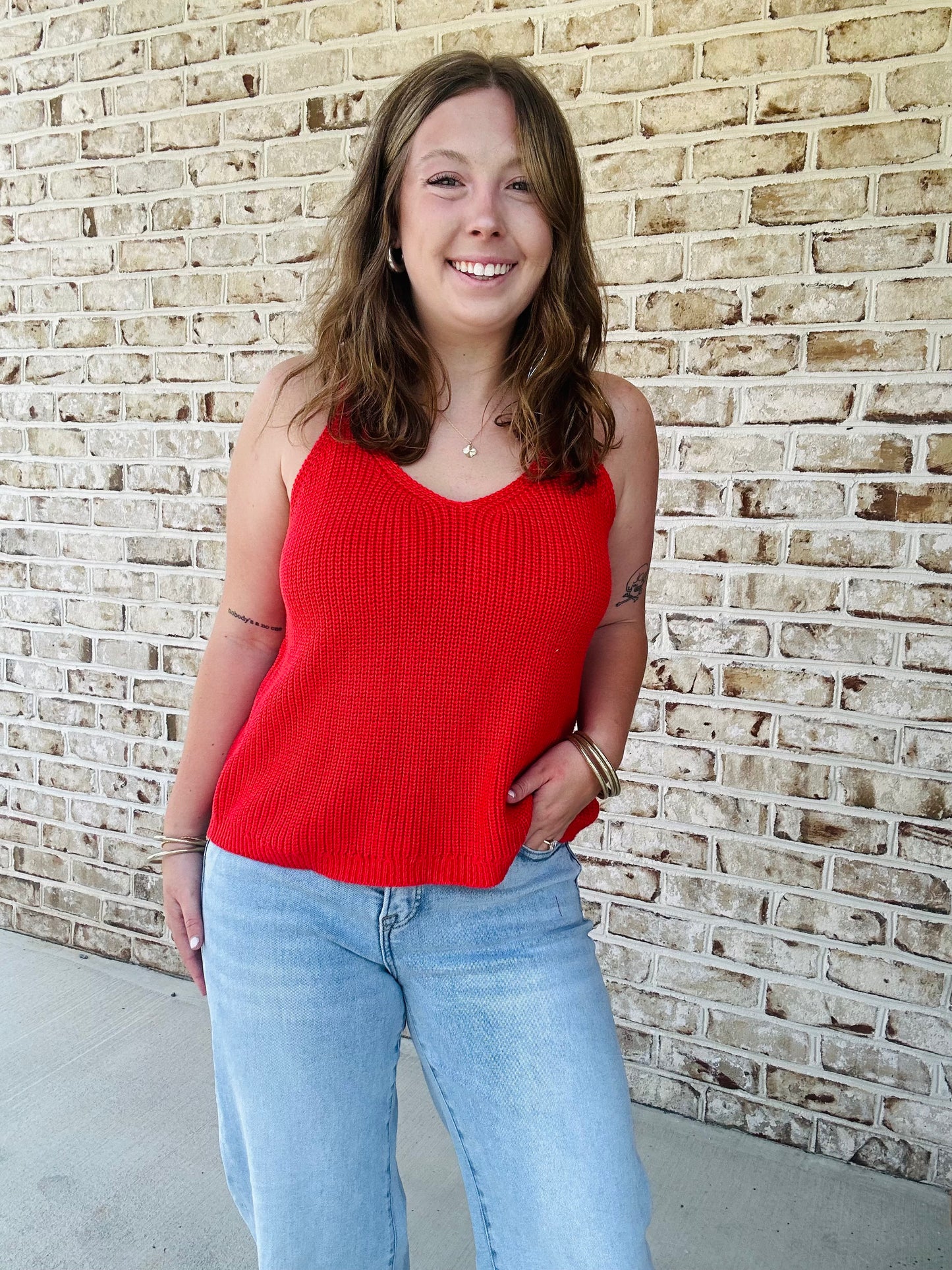 Dainty Sweater Tank