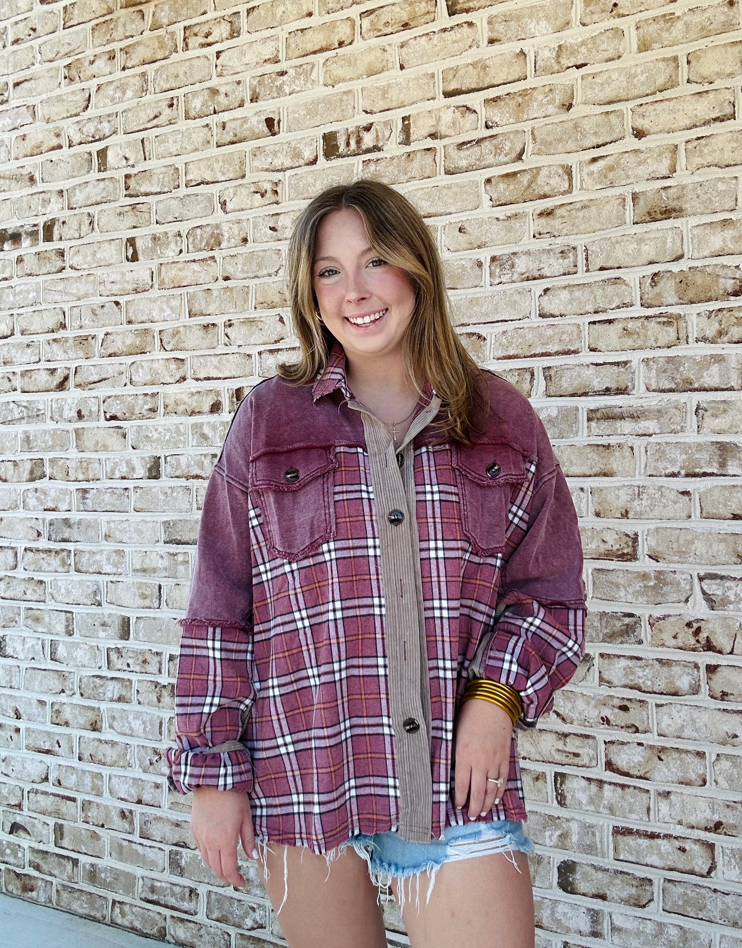Mulberry Button Down