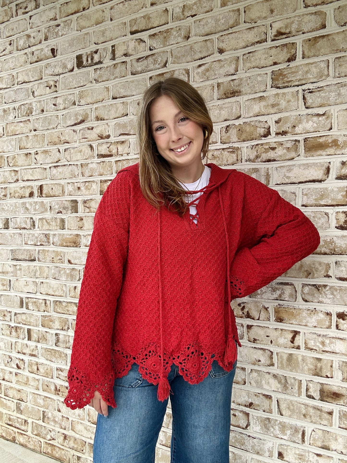 Boho Hooded Sweater