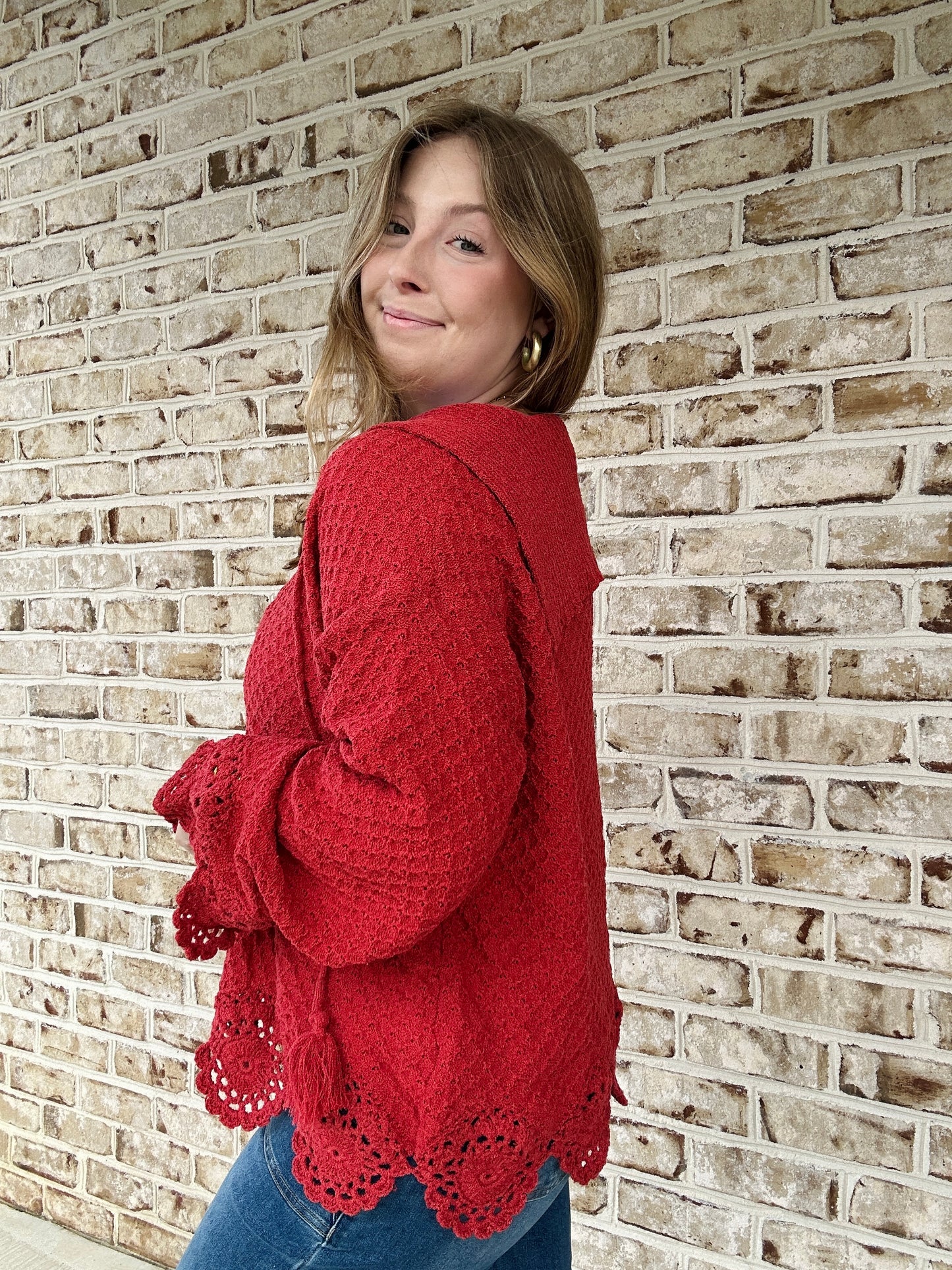 Boho Hooded Sweater
