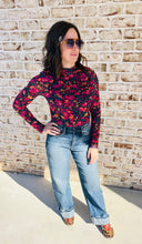 Load image into Gallery viewer, Blooming Mesh Top