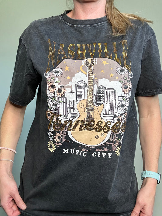 Nashville Music City Tee