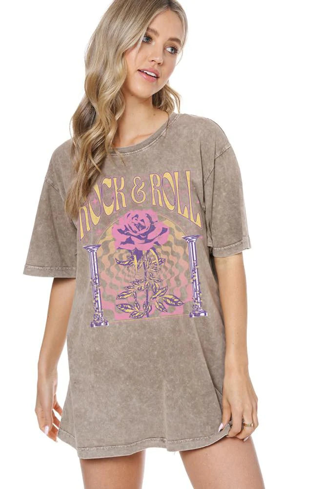 Rock & Roll Rose T