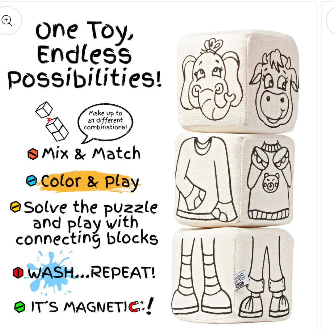 Color and Play Blocks