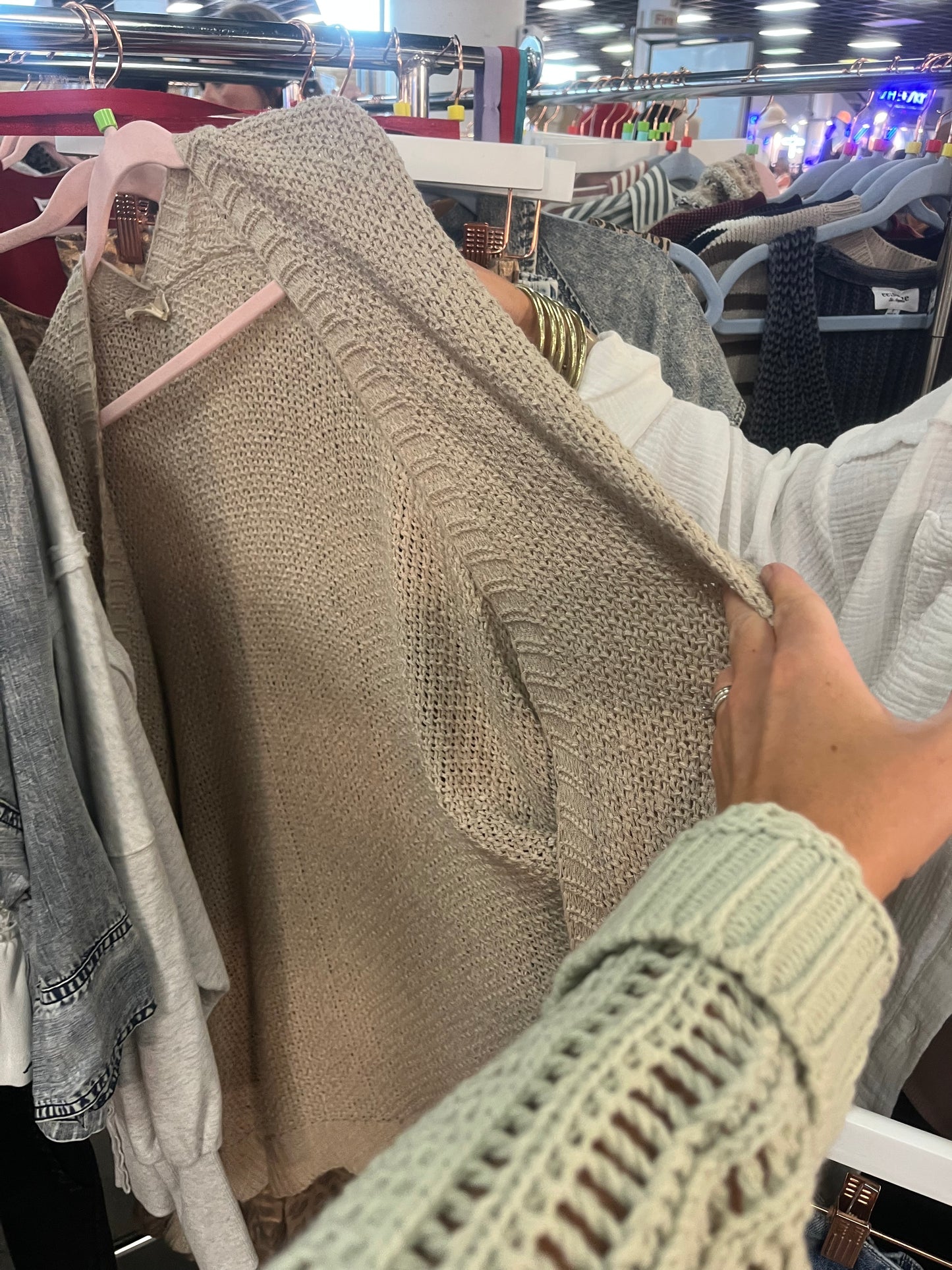 Oatmeal cardigan