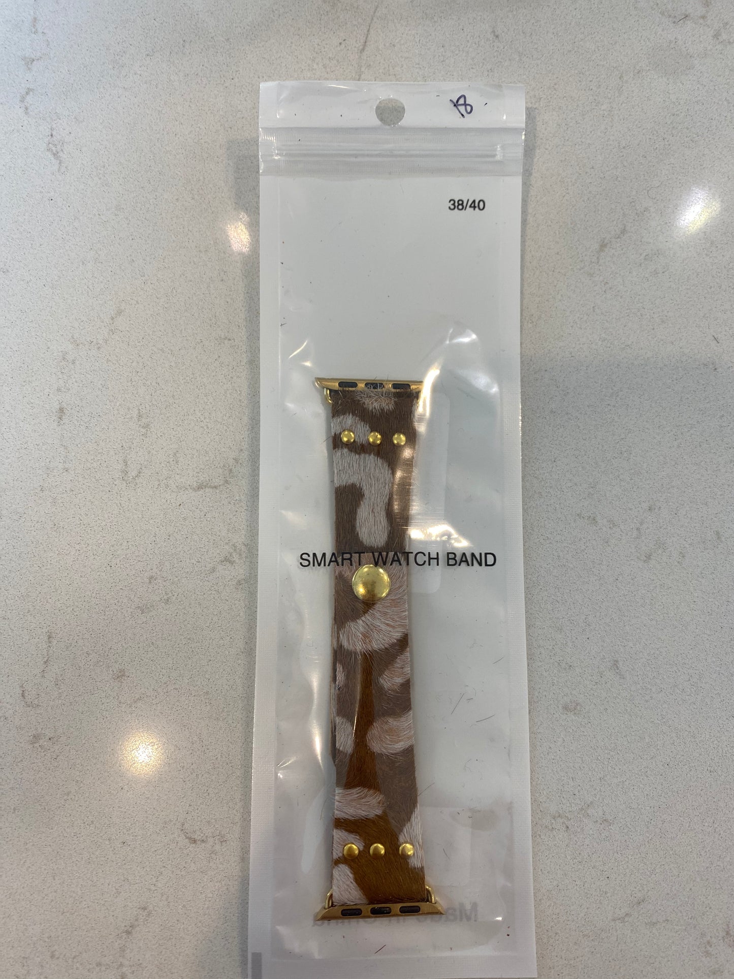 Cow print watch band 38/40mm