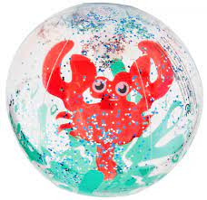 Glitter Filled Beach Balls