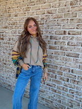 Load image into Gallery viewer, Patchwork Sleeve Hoodie
