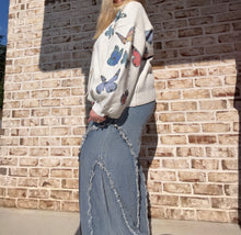 Load image into Gallery viewer, Fringe Tencil Denim
