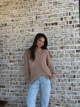 Load image into Gallery viewer, Mocha Meeting Sweater
