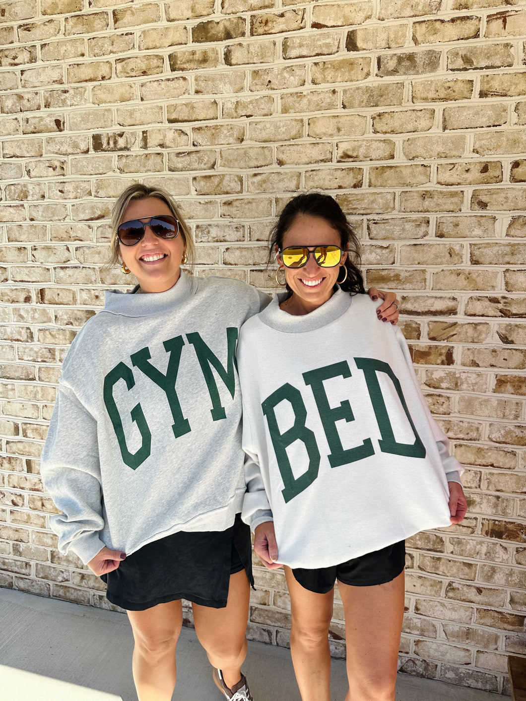 Gym to Bed Reversible Sweatshirt