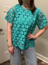 Load image into Gallery viewer, Polka Dot Orchid Top
