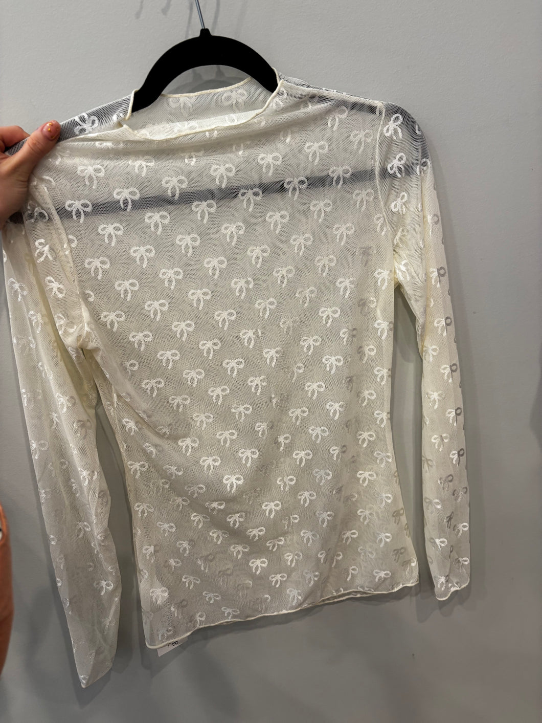 Lacey Bow Undershirt