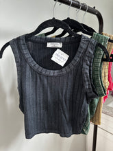 Load image into Gallery viewer, Scoop Neck Crop Tank

