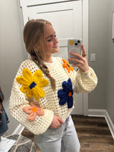 Load image into Gallery viewer, Springtime Hippi Sweater
