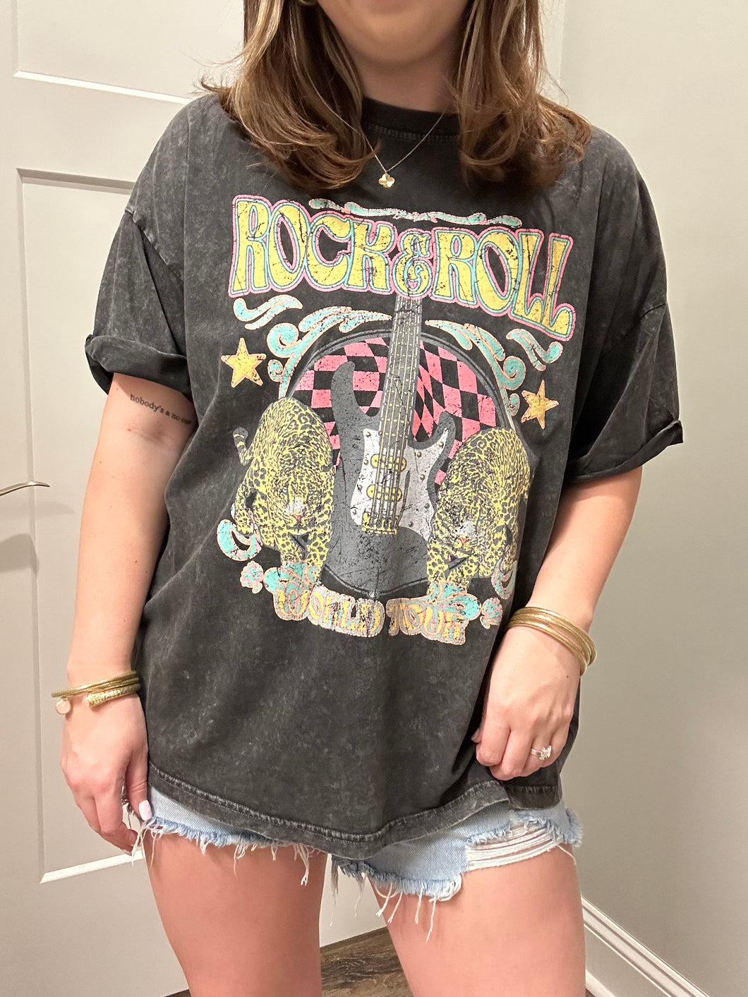 Rock & Roll Leopard T