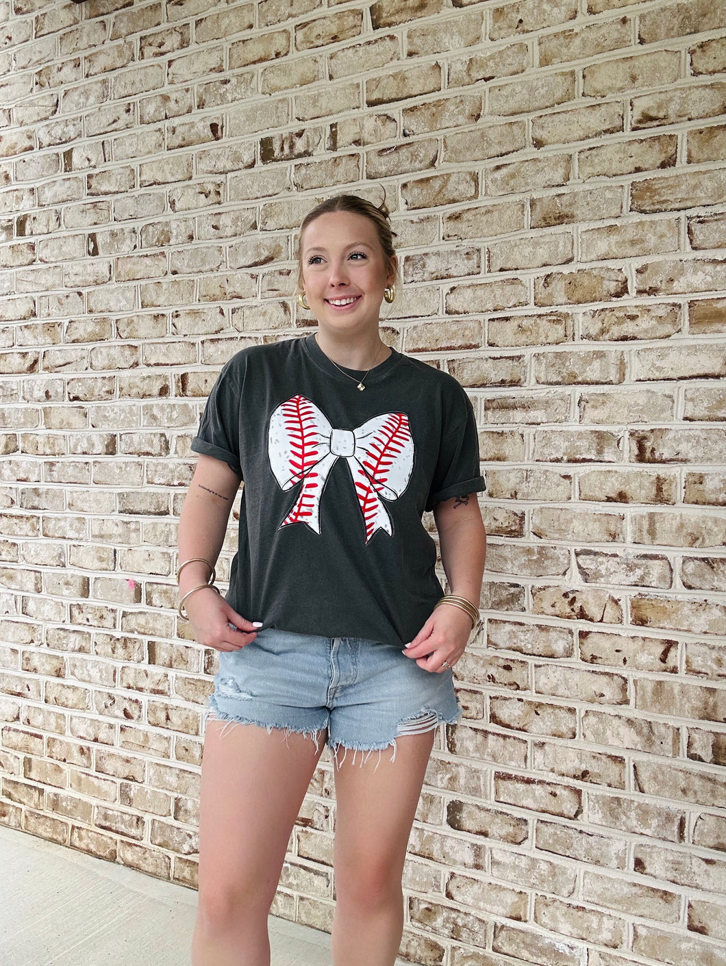 Baseball Bows T