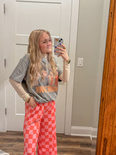 Load image into Gallery viewer, Checkered Wide Leg Pants
