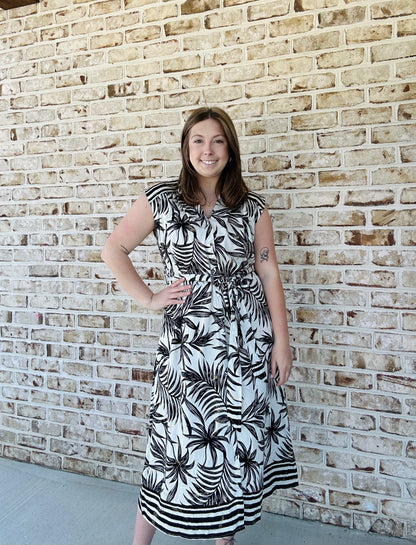 Palm Leaves Dress
