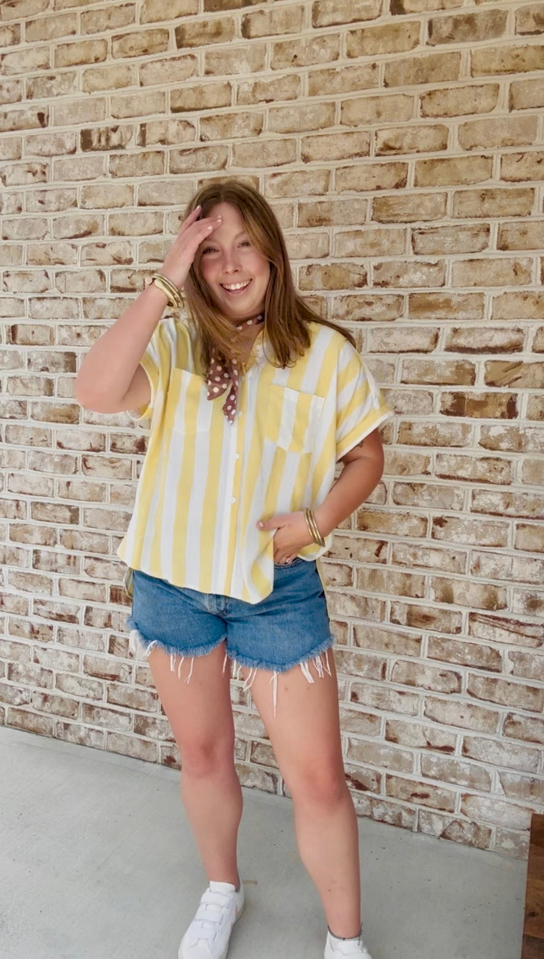 Sunshine on a Cloudy Day Top