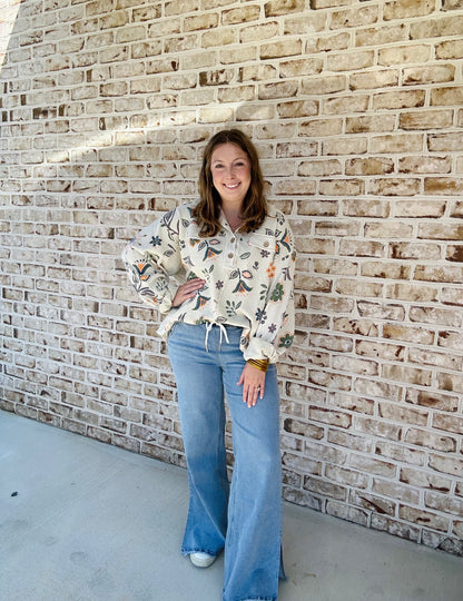 Vervet High-Rise Drawstring Jean