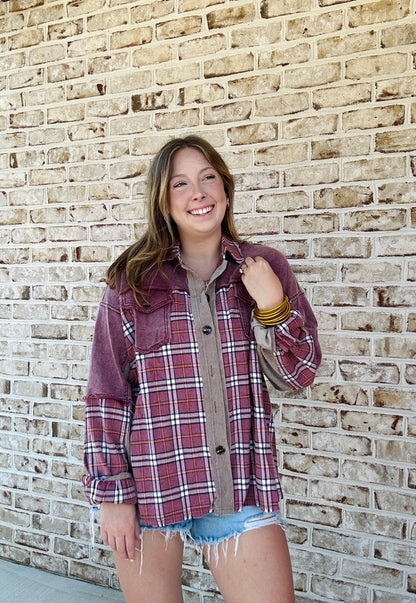 Mulberry Button Down