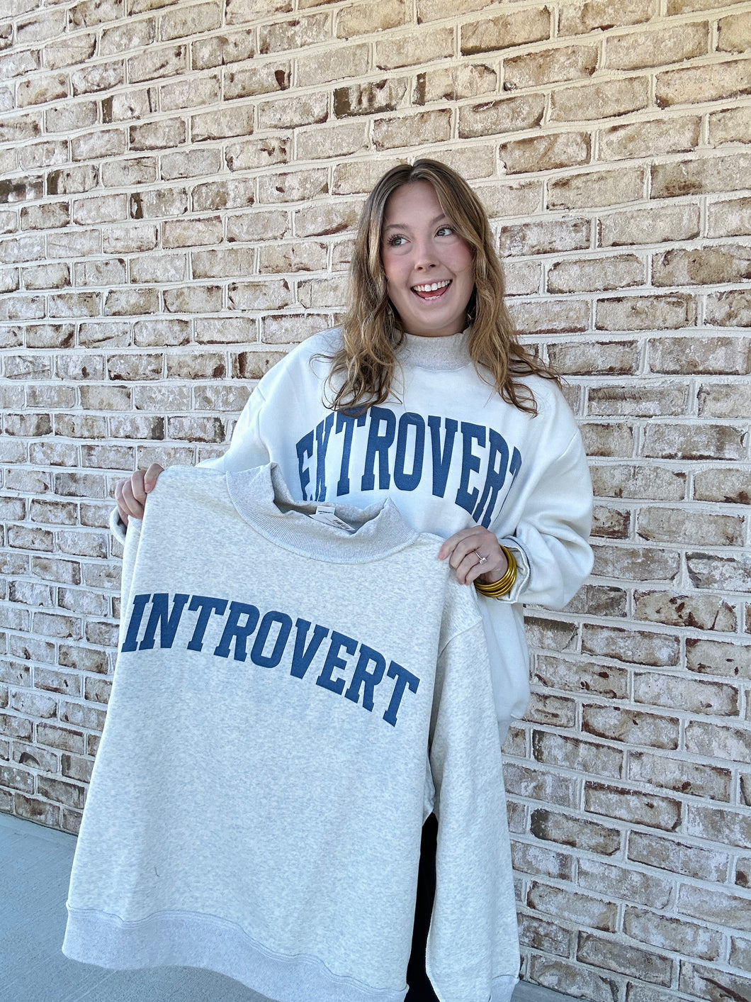 Ambivert Reversible Sweatshirt