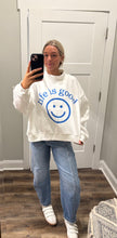 Load image into Gallery viewer, Life is Good Reversible Mockneck
