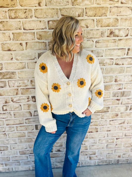 Sunflower Fields Cardigan