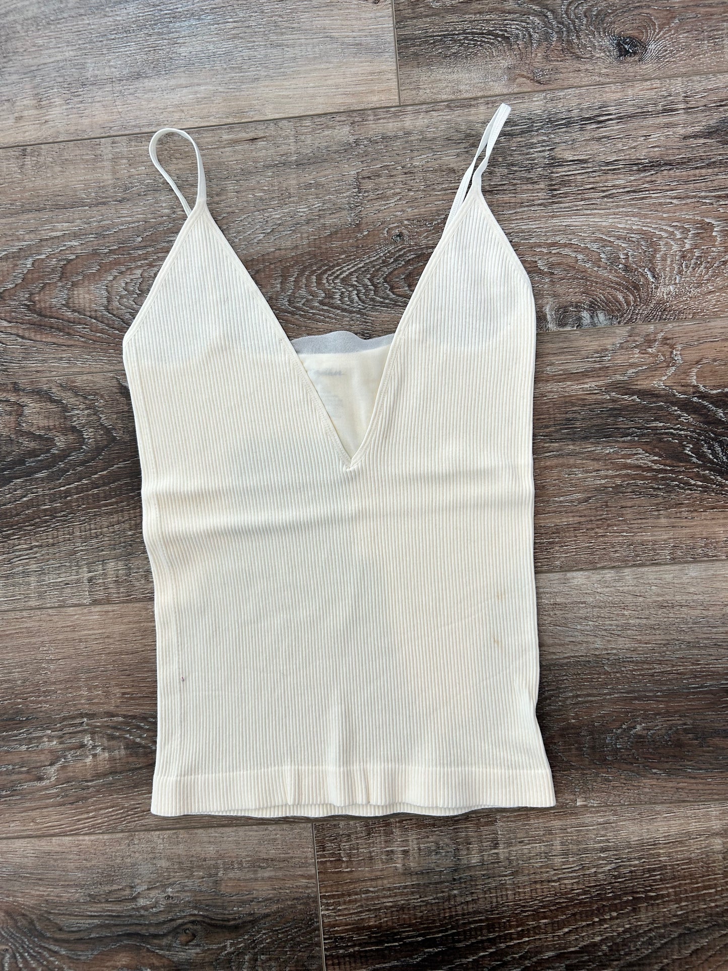 Spaghetti Strap Vneck Tank