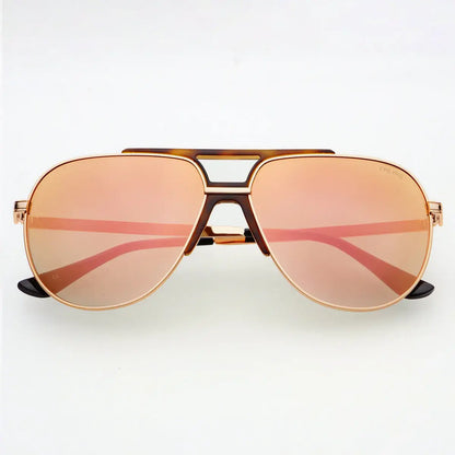 Logan Pink Mirror Sunglasses