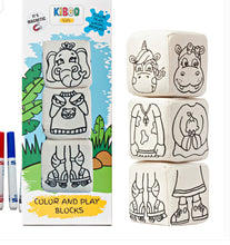 Load image into Gallery viewer, Color and Play Blocks
