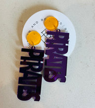 Load image into Gallery viewer, MIRRORED GAME DAY EARRINGS
