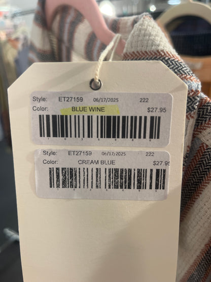 Mixed Up Button Down