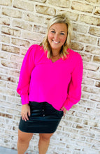 Load image into Gallery viewer, Black Leather Skirt
