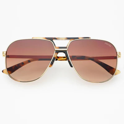 Logan Pink Mirror Sunglasses