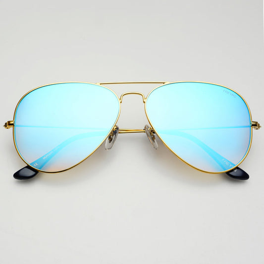 Morgan Large Unisex Aviator Sunglasses