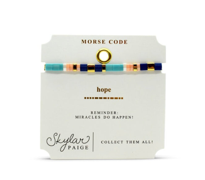 Morse Code Skylar Paige Bracelet