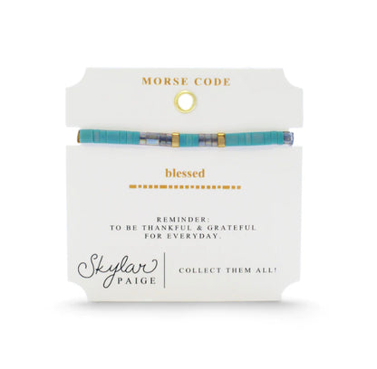 Morse Code Skylar Paige Bracelet