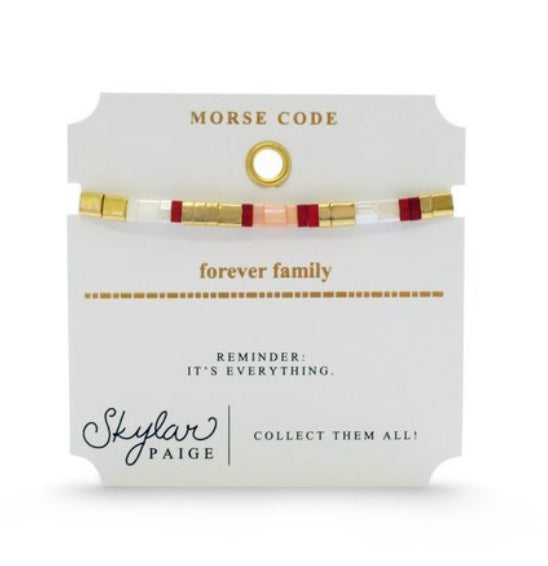 Morse Code Skylar Paige Bracelet