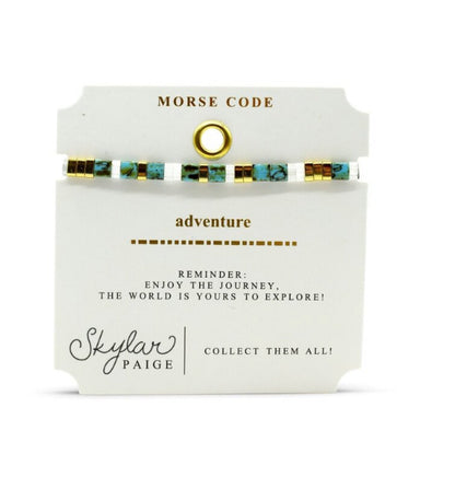 Morse Code Skylar Paige Bracelet