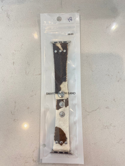 Cow print watch band 38/40mm