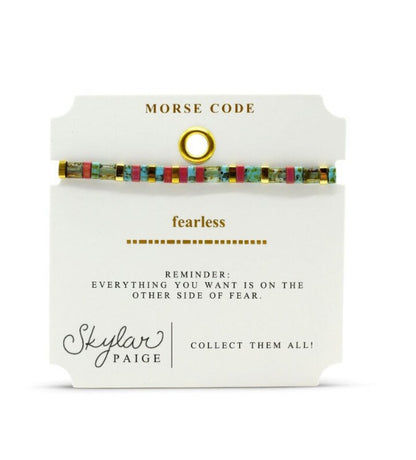 Morse Code Skylar Paige Bracelet