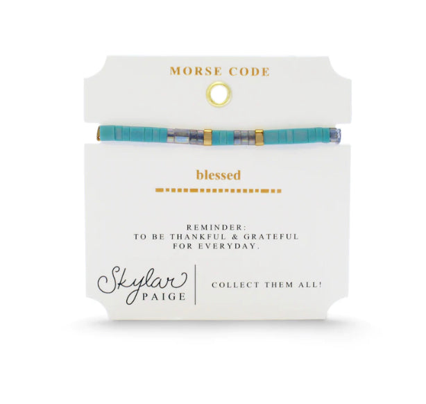 Morse Code Skylar Paige Bracelet