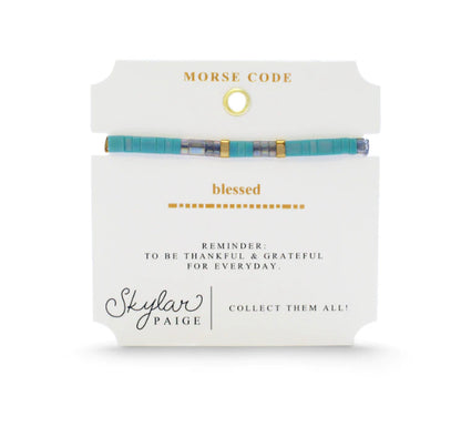 Morse Code Skylar Paige Bracelet