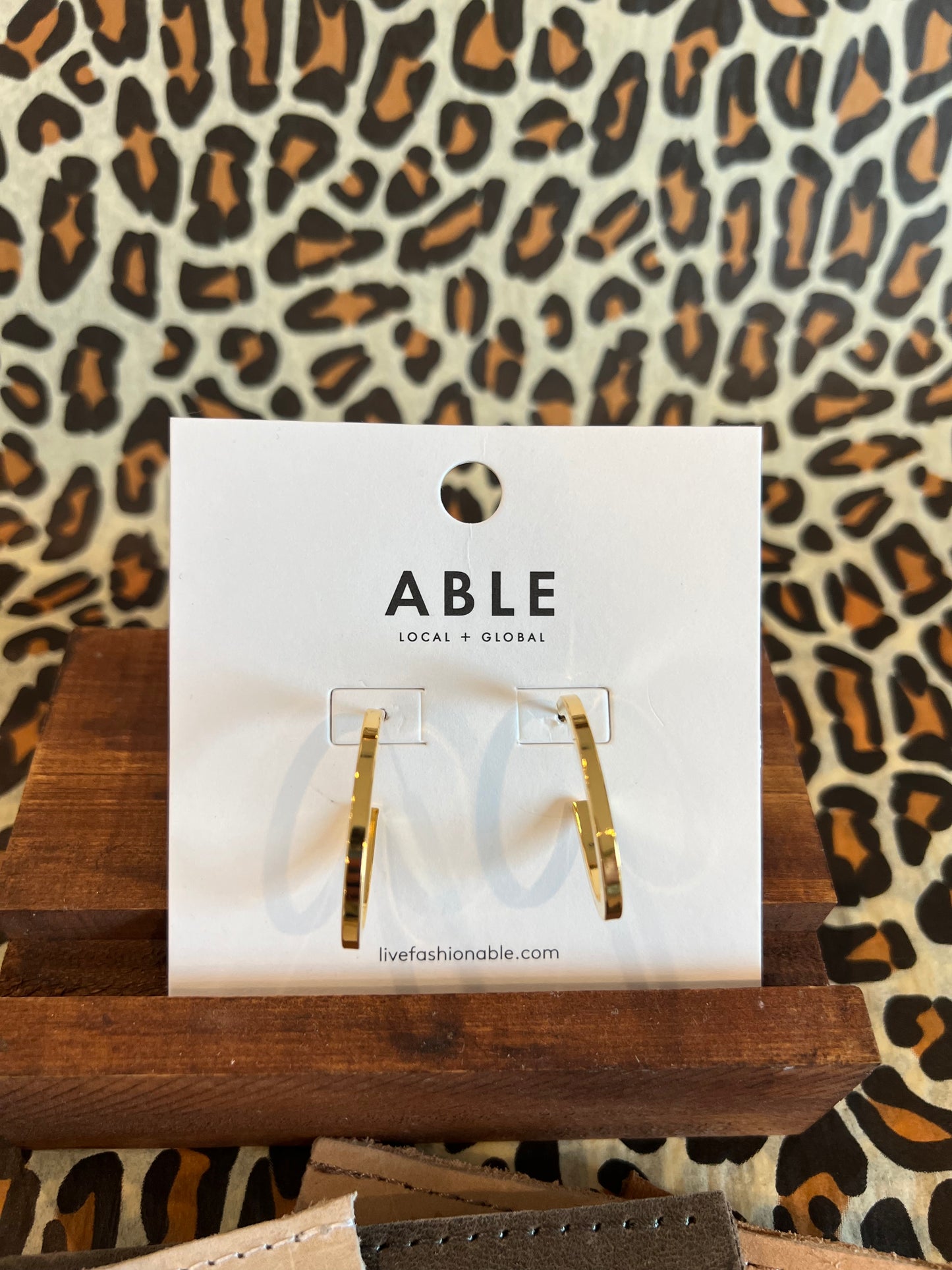 ABLE Muse Hoop Earrings