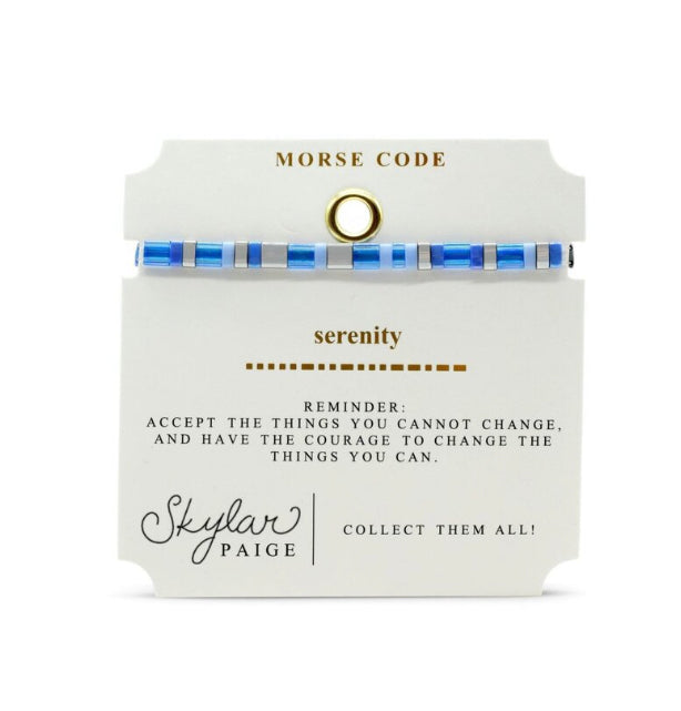 Morse Code Skylar Paige Bracelet