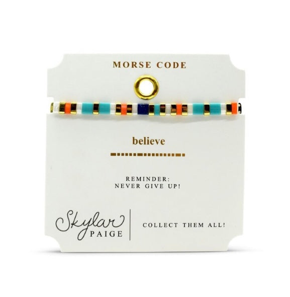 Morse Code Skylar Paige Bracelet